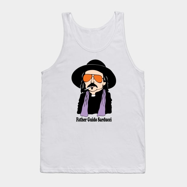 FATHER GUIDO SARDUCCI FAN ART!! Tank Top by cartoonistguy